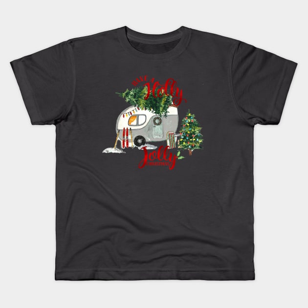 Have a holly jolly Christmas Kids T-Shirt by LifeTime Design